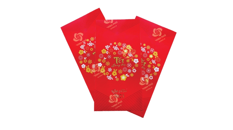 Bao li xi có in logo